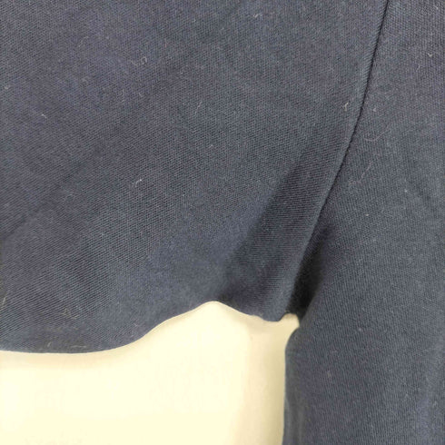 ロンシャン LONGCHAMP イタリア製 ラインストーン クルーネック 半袖 Tシャツ レディース import:L