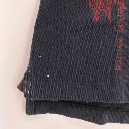 ラルフローレン RALPH LAUREN the skinny polo ポニーレザー ポロシャツ USED加工ポロシャツ レディース JPN:M
