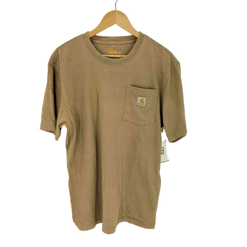 カーハート Carhartt ORIGINAL FIT ワンポイントロゴポケットTシャツ メンズ import:S