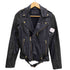ヒステリックグラマー HYSTERIC GLAMOUR ラムレザーダブルライダースジャケット レディース