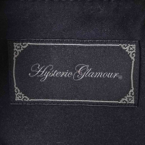 ヒステリックグラマー HYSTERIC GLAMOUR ラムレザーダブルライダースジャケット レディース