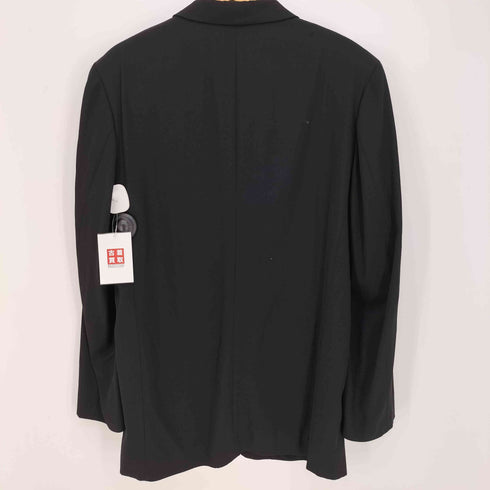 ヨウジヤマモトプールオム Yohji Yamamoto POUR HOMME 13ss ウールギャバ ウエスト ギャザー 3B テーラードジャケット メンズ JPN:3