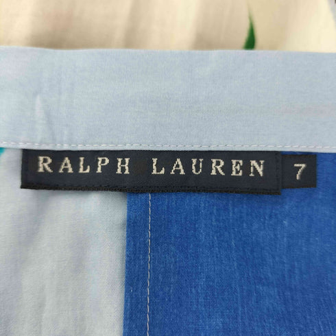 ラルフローレン RALPH LAUREN ヨット柄 巻きスカート レディース 7