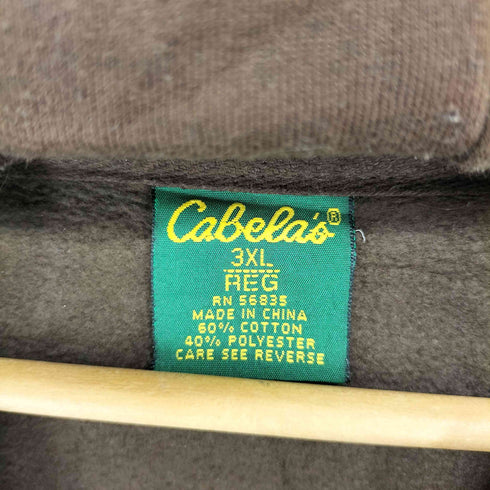 カベラス Cabelas ブランク プルオーバーパーカー BIG SIZE メンズ 3XL