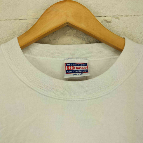 ヘインズ Hanes プリント クルーネックスウェット メンズ JPN:L