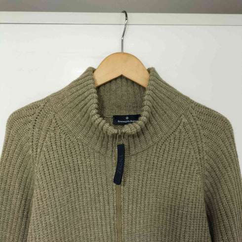 エルメネジルドゼニア Ermenegildo Zegna ウールコットン ドライバーズ ニット メンズ