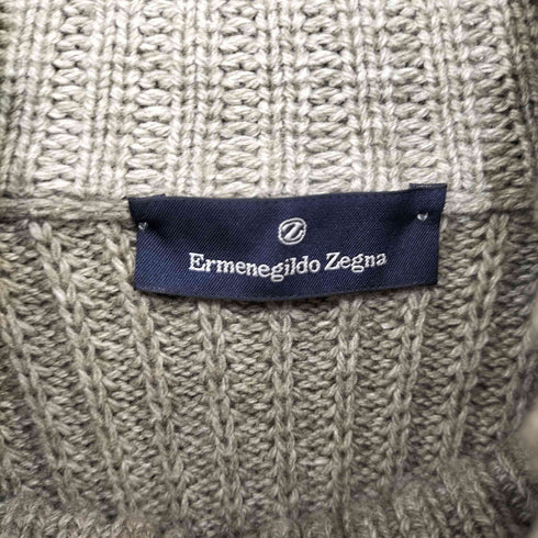 エルメネジルドゼニア Ermenegildo Zegna ウールコットン ドライバーズ ニット メンズ