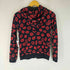 マークバイマークジェイコブス Marc by Marc Jacobs リップ柄 ジップアップパーカー レディース JPN:XS