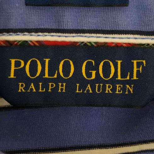 ポロゴルフラルフローレン POLO GOLF RALPH LAUREN PRO FIT ポニー刺繍 ストレッチ ボーダーポロシャツ メンズ import:S