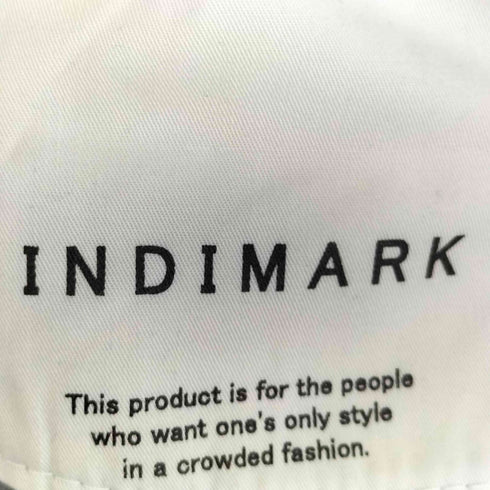 INDIMARK リヴワイドデニム インディゴ W104 レディース US:25