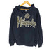ラッセルアスレチック RUSSELL ATHLETIC 90S USA製 プリント プルオーバーパーカー 首元カット メンズ JPN:L