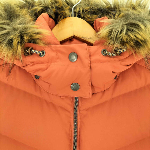 エーグル AIGLE フェイクファー ダブルジップ ダウンジャケット メンズ 38