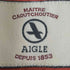 エーグル AIGLE フェイクファー ダブルジップ ダウンジャケット メンズ 38