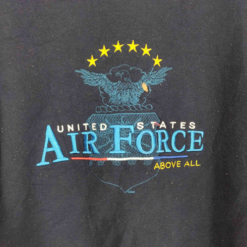 AIR FORCE 刺繍クルーネックスウェット メンズ
