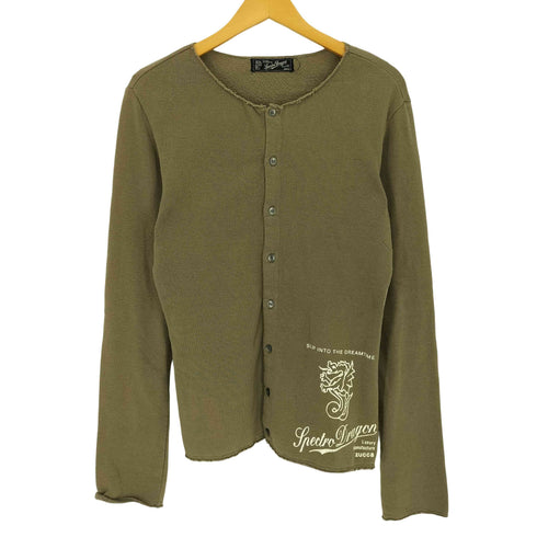 ズッカ ZUCCa 龍プリント スウェットカーディガン レディース JPN:M