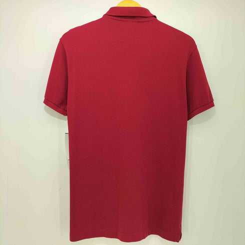ラコステ LACOSTE SLIM FIT ロゴ刺繍 鹿の子 S/S ポロシャツ メンズ import:S