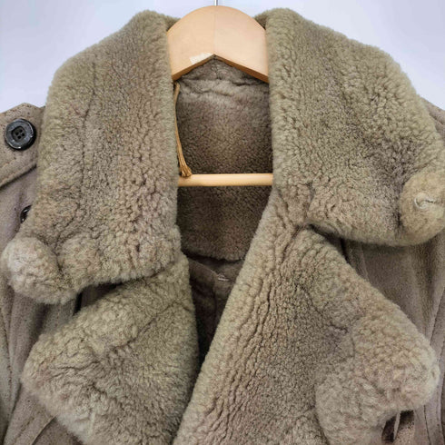 Montreal Leather Garment カナダ製 羊革 リアルムートンコート メンズ 38