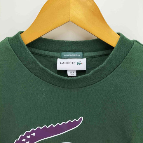 ラコステ LACOSTE 別注 BIGロゴTシャツ メンズ import:S
