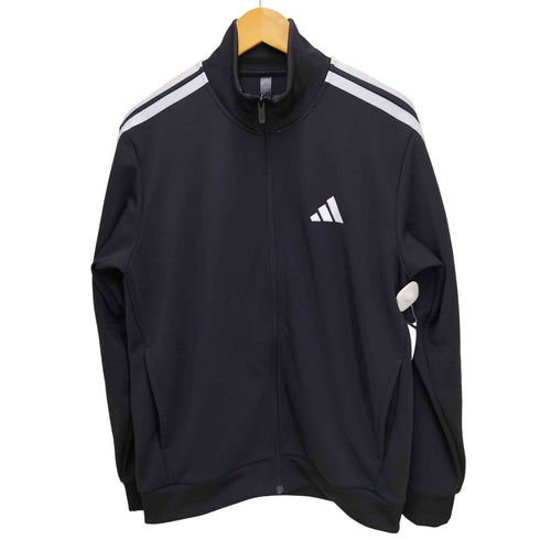 アディダス adidas スリーストライプス レギュラーフィット ダブルニット トラックトップ メンズ import:M