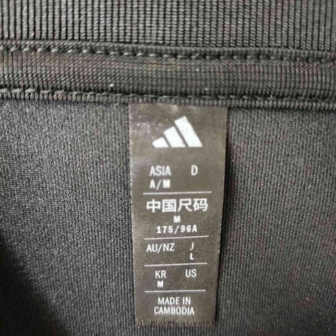 アディダス adidas スリーストライプス レギュラーフィット ダブルニット トラックトップ メンズ import:M