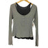 メゾンスペシャル MAISON SPECIAL Layered Henley Neck Tops レディース FREE