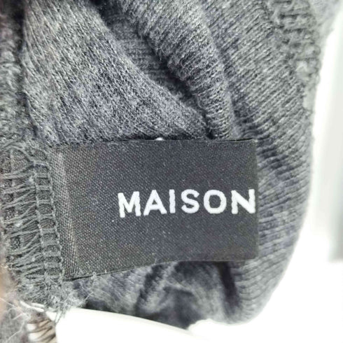 メゾンスペシャル MAISON SPECIAL Layered Henley Neck Tops レディース FREE