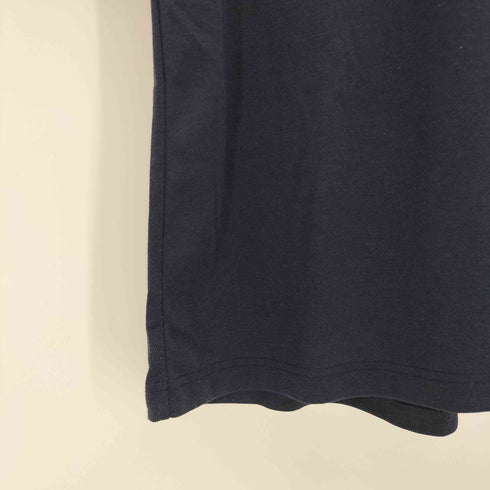 ランバン スポール LANVIN SPORT プリントロゴ ハーフジップ S/S ポロシャツ メンズ 40