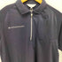 ランバン スポール LANVIN SPORT プリントロゴ ハーフジップ S/S ポロシャツ メンズ 40