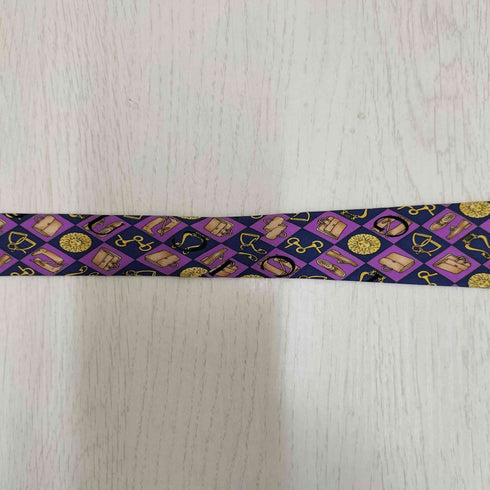 グッチ GUCCI イタリア製 シルク100% 鳥総柄 ネクタイ メンズ