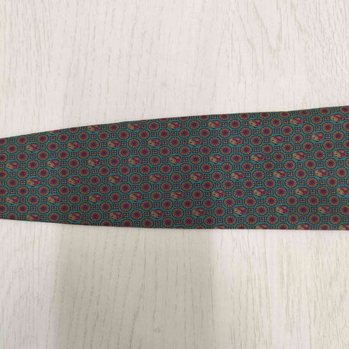 グッチ GUCCI イタリア製 シルク100% 総柄 ネクタイ メンズ