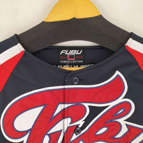 フブ FUBU 刺繍 ベースボールシャツ メンズ JPN:L