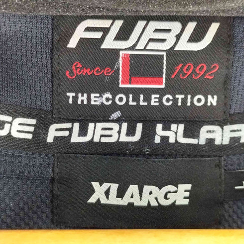 フブ FUBU 刺繍 ベースボールシャツ メンズ JPN:L