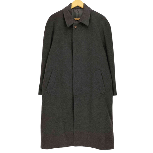 ベルタボーノ BELTA BUONO cashmere カシミヤ100 ステンカラーコート メンズ