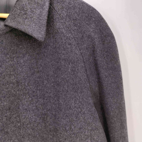 ベルタボーノ BELTA BUONO cashmere カシミヤ100 ステンカラーコート メンズ
