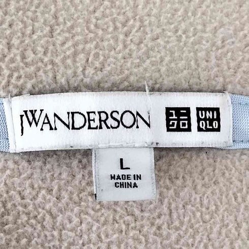 ユニクロジェイダブリューアンダーソン UNIQLO JW ANDERSON ボアフリースフルジップパーカ レディース JPN:L