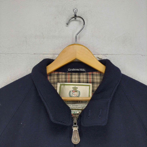 Graham Hill CASHMERE カシミヤ混 ジャケット スイングトップ メンズ L