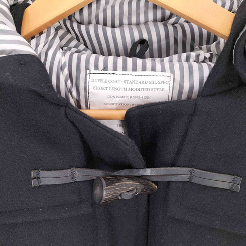 ユーエスアーミー U.S. ARMY MIL-SPEC DUFFLE COAT USA製 ウールナイロン ダッフルコート メンズ import:L