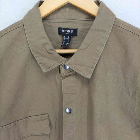 フォーエバー21 FOREVER 21 カバーオール ワークジャケット メンズ import:L