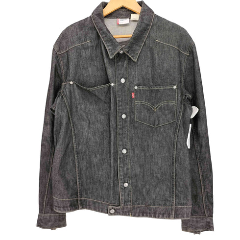 リーバイス Levis 00s Engineered Jeans 立体裁断 デニムトラッカージャケット メンズ JPN:L