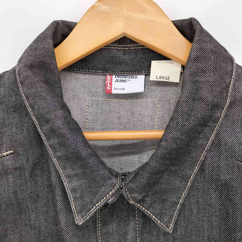 リーバイス Levis 00s Engineered Jeans 立体裁断 デニムトラッカージャケット メンズ JPN:L