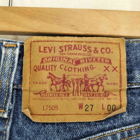 リーバイス LEVI STRAUSS&CO 17505 ストレートデニムパンツ レディース 27/00