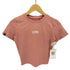 XXMX プリント クロップド Tシャツ レディース