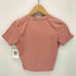 XXMX プリント クロップド Tシャツ レディース