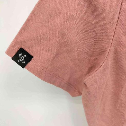 XXMX プリント クロップド Tシャツ レディース