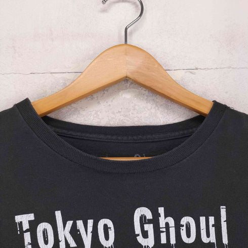 アニメ プリント S/S Tシャツ メンズ L