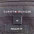 トミーヒルフィガー TOMMY HILFIGER REGULAR FIT ロゴ刺繍 ラインデザイン S/S クルーネック Tシャツ メンズ import:M