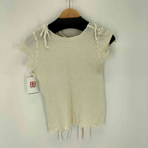 ミーイッセイミヤケ me ISSEY MIYAKE カリフラワー フリル トップス レディース