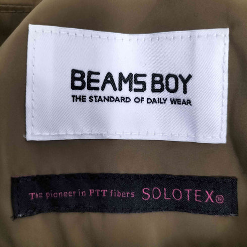 ビームスボーイ BEAMS BOY ソロテックス コットン ナイロン ダウンジャケット レディース