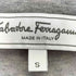 サルヴァトーレフェラガモ Salvatore Ferragamo イタリア製 ロゴ レザーポケット S/S クルーネック Tシャツ メンズ import:S