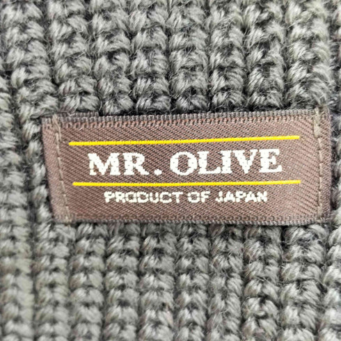 ミスターオリーブ MR.OLIVE ウールマフラー メンズ FREE